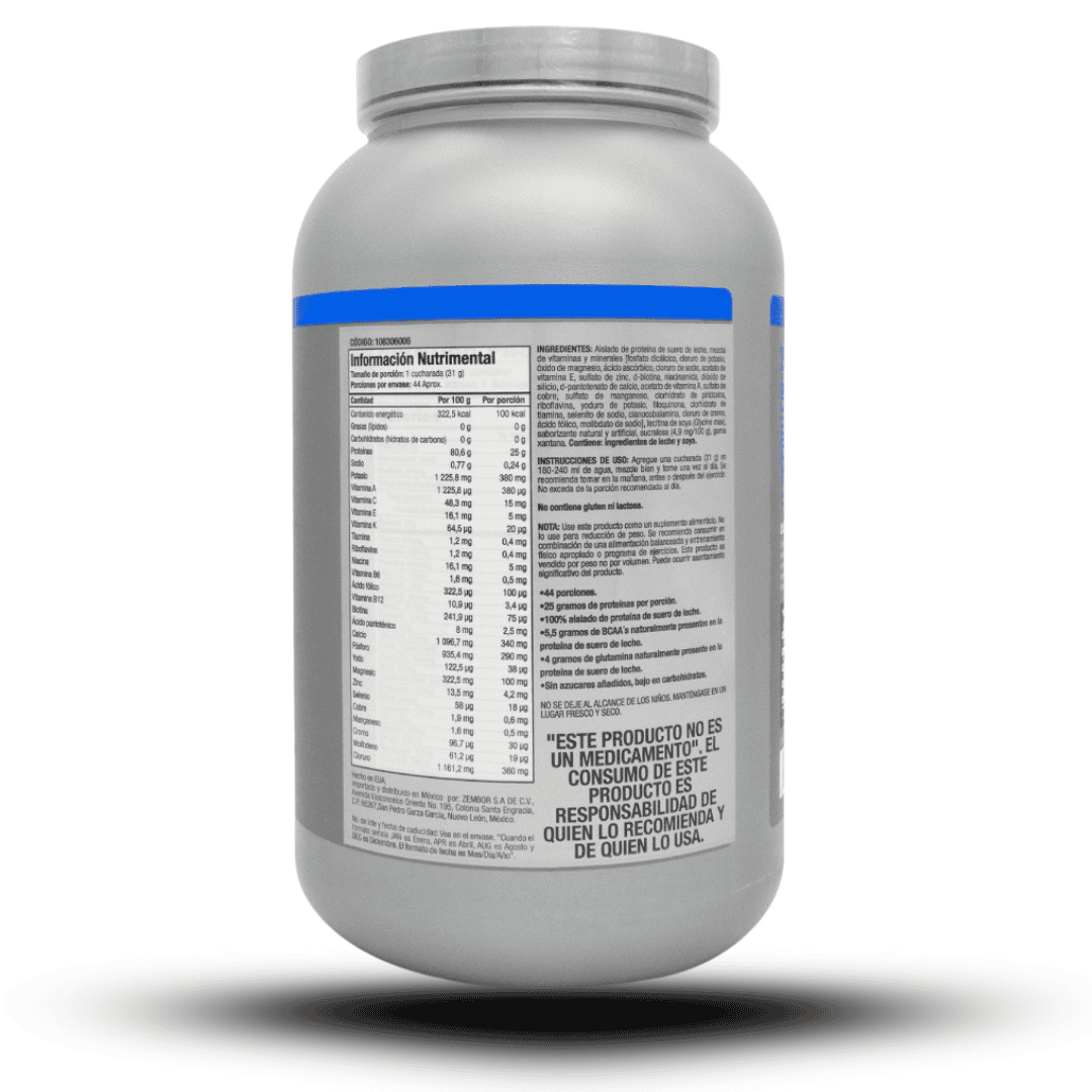 3 lbs | Isopure Zero Carb - Body Fit Supplements